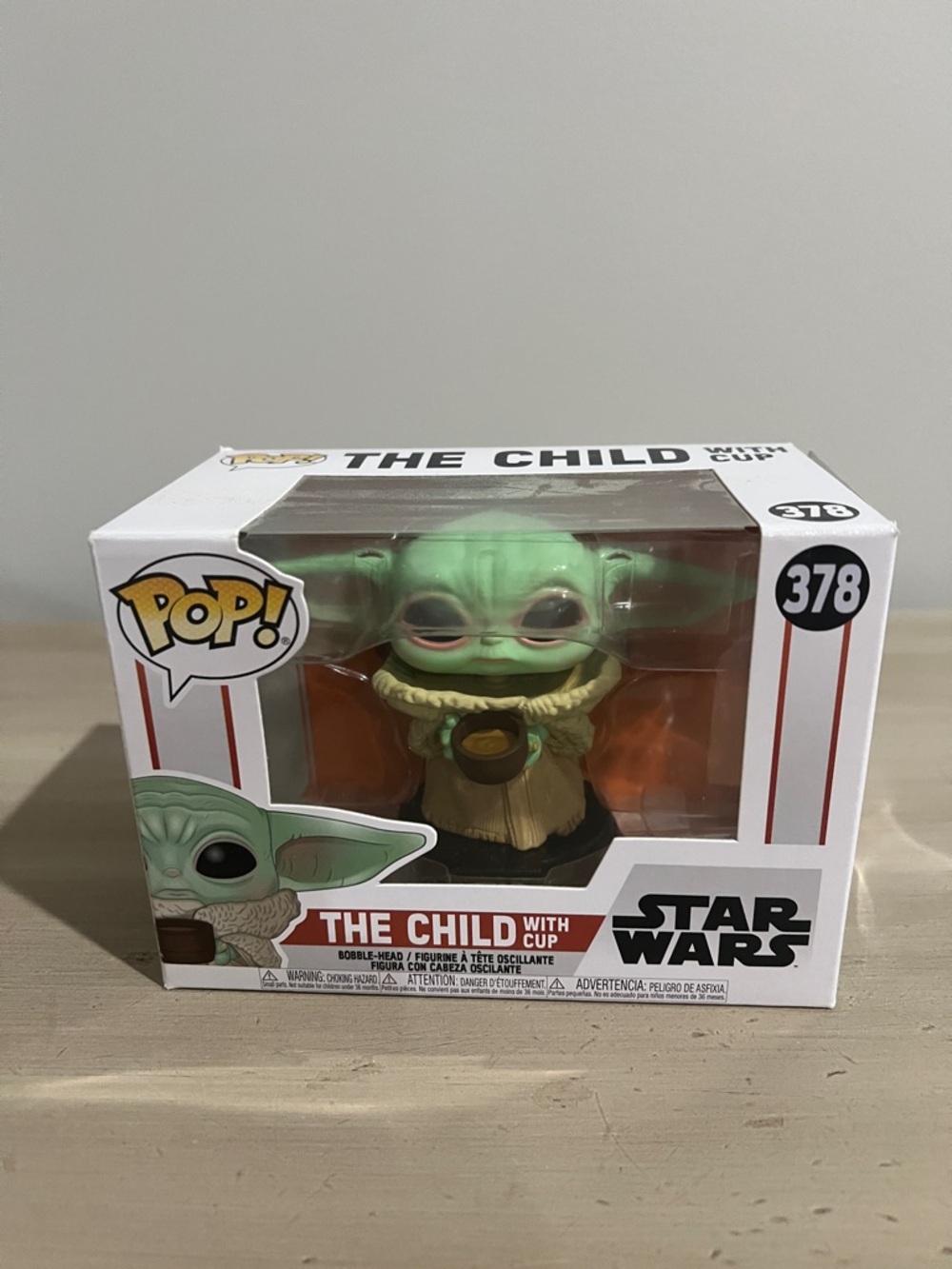 Funko Pop! 378 The Child Star Wars Vinyl Figure in Green and Tan